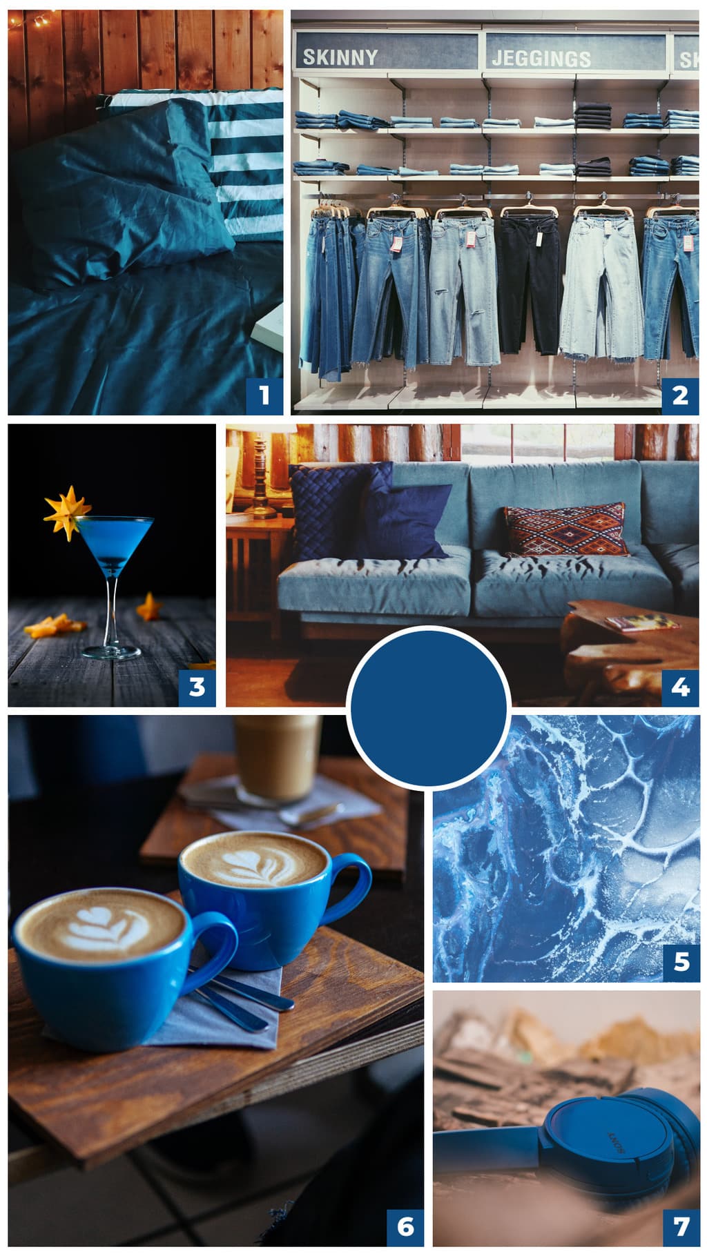 Pantone Color of the Year 2020 inspiration mood board